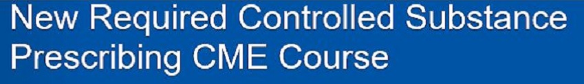 2018 FMA Controlled Substance Prescribing - Sep 5 Banner