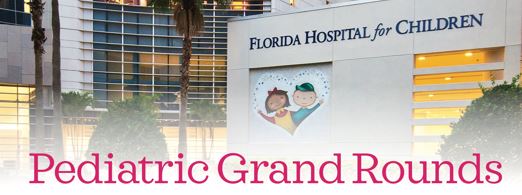 2018 Pediatric Grand Rounds Banner